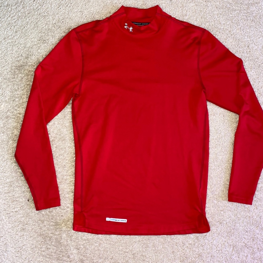 Red UA Long sleeves/cold gear